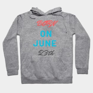 Born on june Hoodie